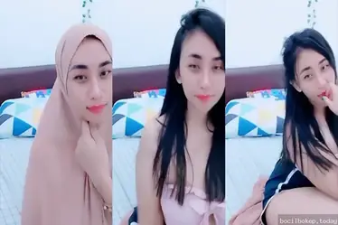Cewek Cantik Pamer Body Menggoda Habis Di Live Janda Semok Ouy Hot poster