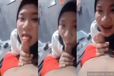 Hijab Binal Sepong Pacar Baru, Cara Berkenalan yang Sangat Tidak Biasa poster